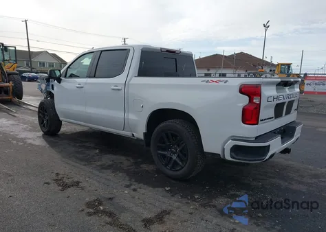 2024 Chevrolet Silverado 1500 4Wd Short Bed Rst from USA, damaged, VIN 1GCUDEED0RZ381176